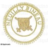 Badge / Macaron GLNF – Grande tenue provinciale – Grand Poursuivant – Neuilly Bineau – Brodé main
